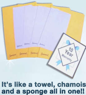Shamwow Super Absorbent Cleaning Drying Towels Original Sham-wow